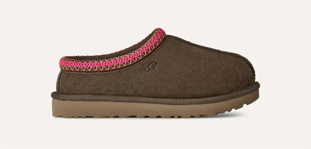 NEW UGG women's tasman ii slipper in dense smoke